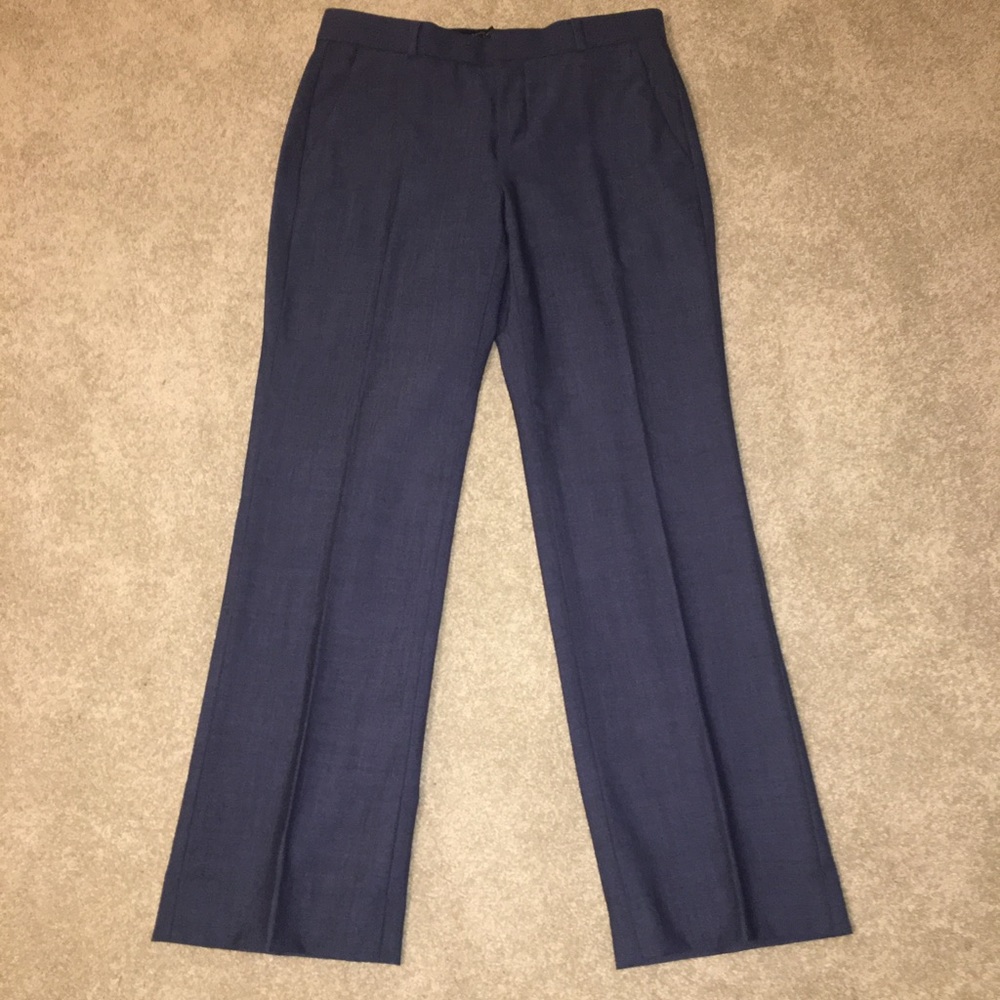 Banana Republic Navy Logan Flare Pant